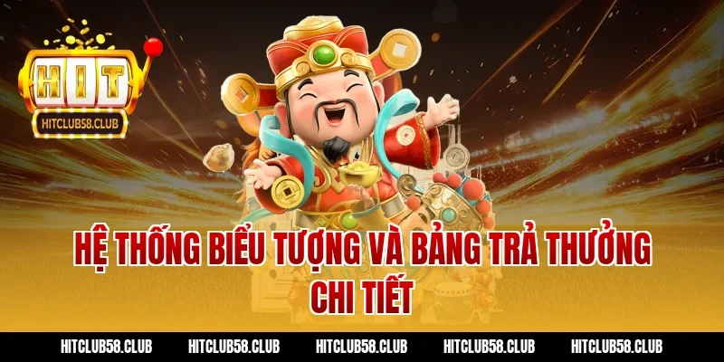 Hệ thống biểu tượng và bảng trả thưởng chi tiết